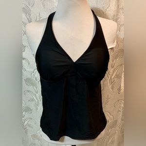 Catalina Black Swim Top Size S